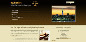 Muller Law - Website Design