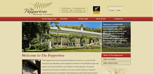 The Peppertree - Website Redesign